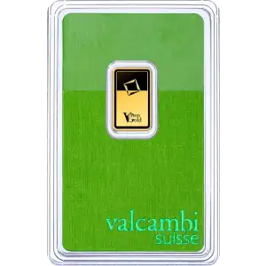 2.5g Gold Bar - Valcambi - Green Gold (2)