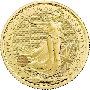 1/4oz Gold Coin - Britannia - 2026 (2)