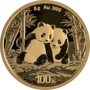 2026 8g Chinese Gold Panda