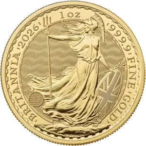 1oz Gold Coin - Britannia - 2026 (2)