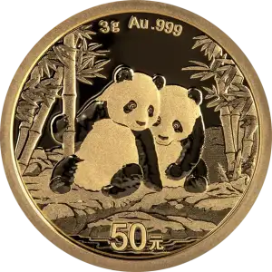 3g Gold Coin - Chinese Panda - 2026 (2)